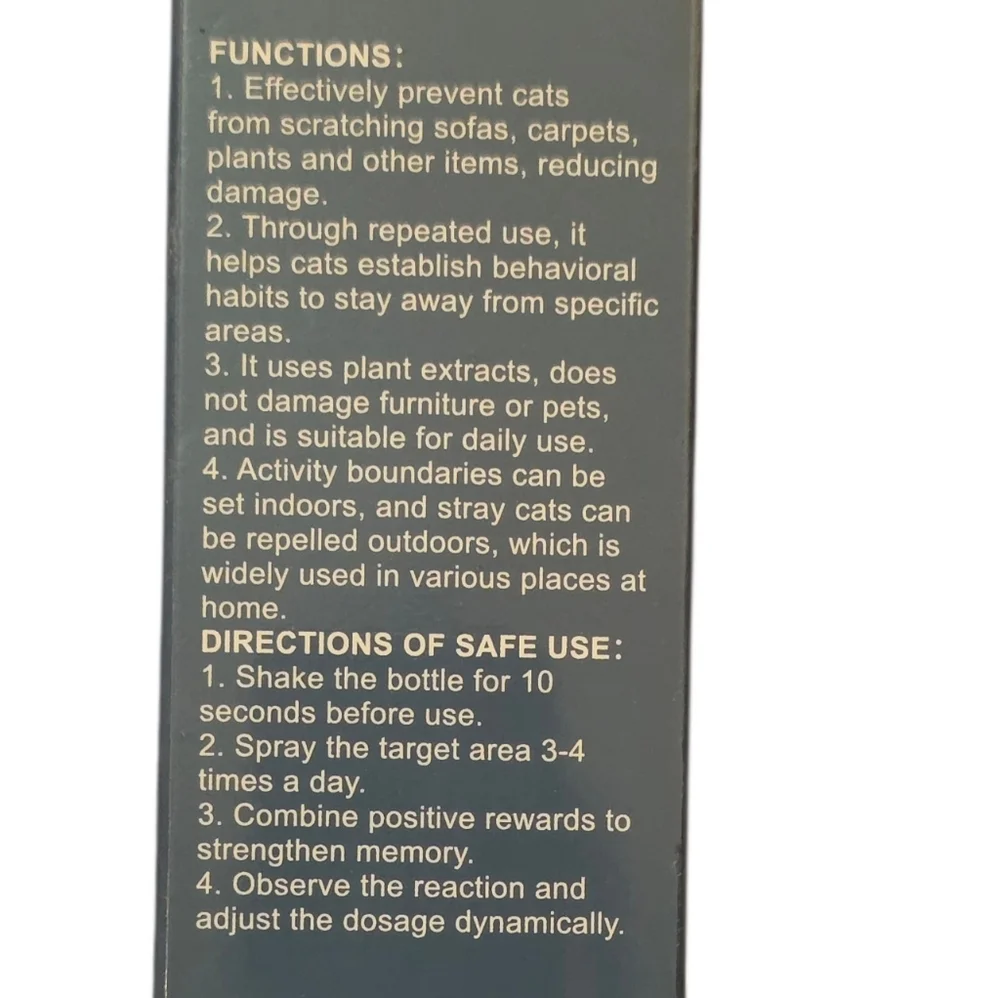 Deterrent Spray - Cat Repellent (White/Blue)
